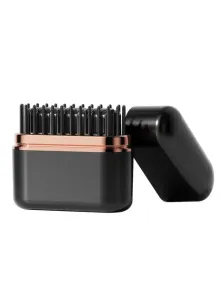 Бездротова портативна гаряча щітка-випрямляч для волосся з регулюванням температури 2000 мА год чорна