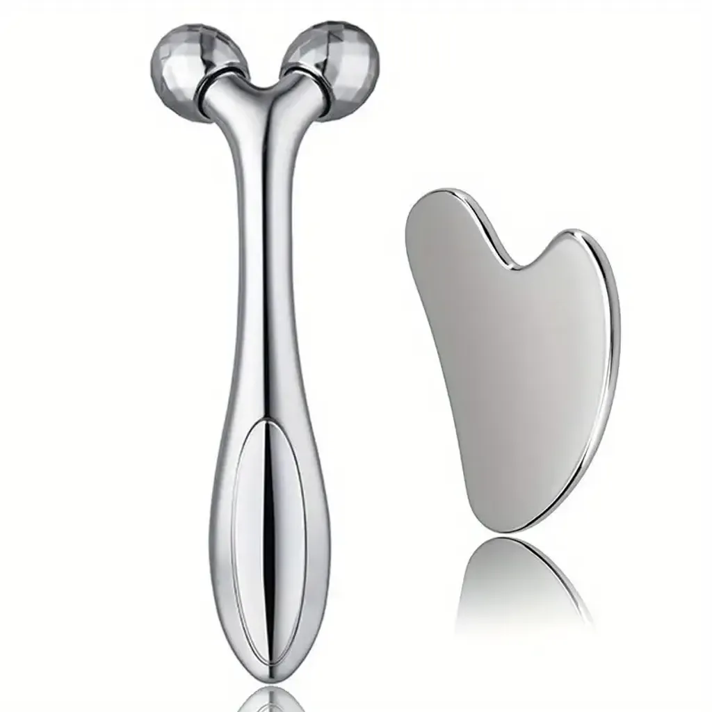 Ролик для обличчя та масаж Гуа Ша