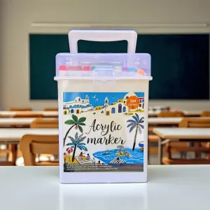 Набір акрилових маркерів 100 120 кольорів