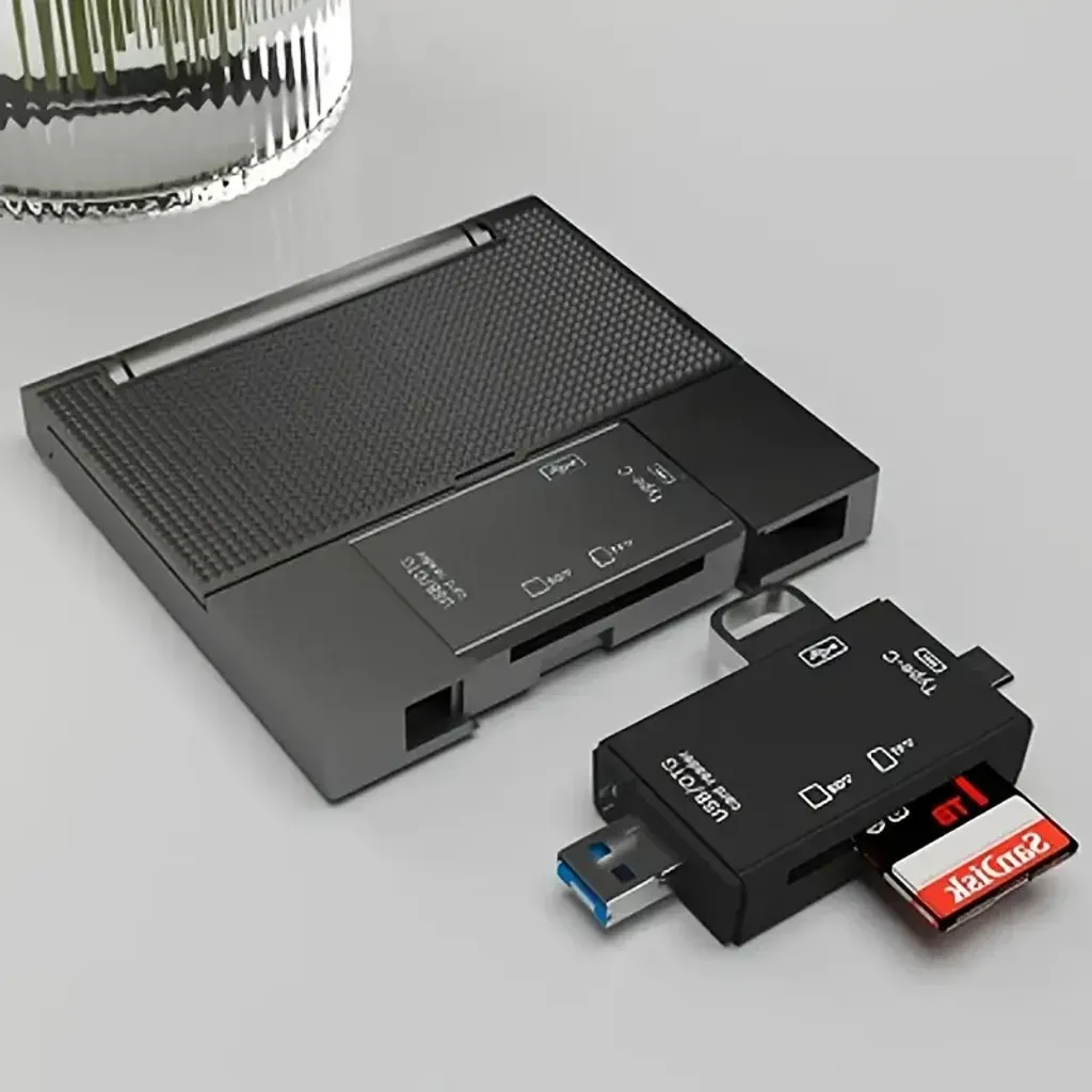 7-в-1 багатофункціональний OTG картрідер Чорний