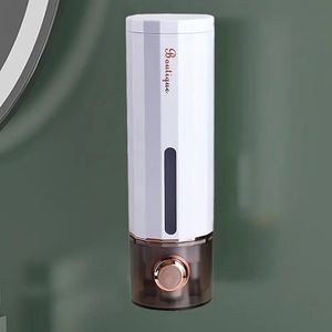 Домашній готельний настінний дозатор мила без свердління Білий